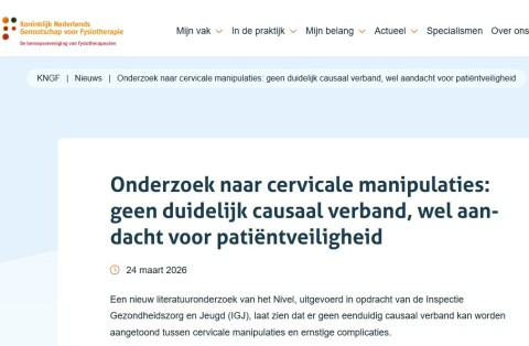 Nivel onderzoek maipulatie
